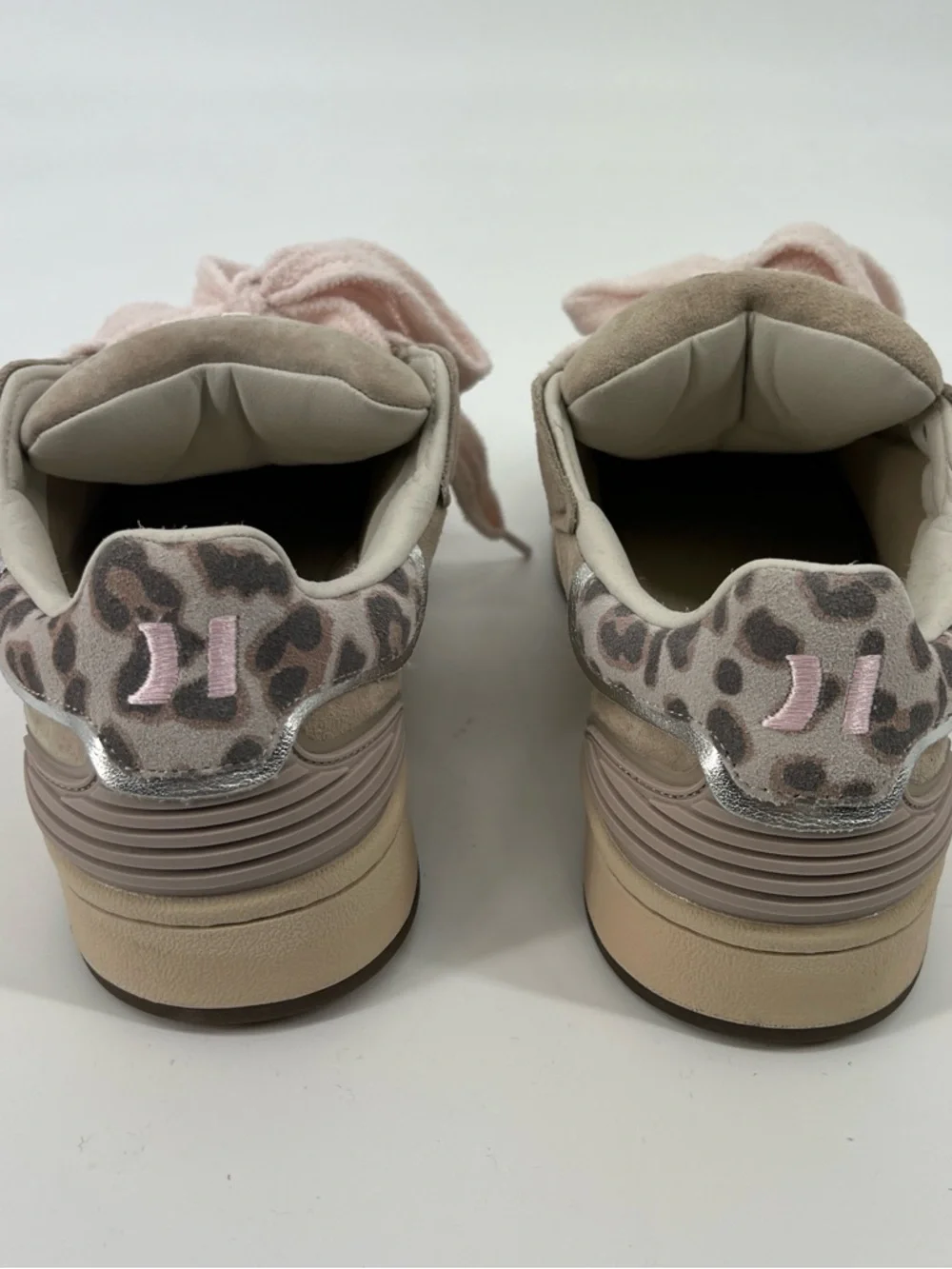 Coolway Bolk Sand Cream Suede Lace Up Chunky Streetwear Sneakers Women's 9